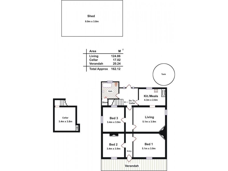 20 Cameron Street, Gawler SA 5118 Floorplan