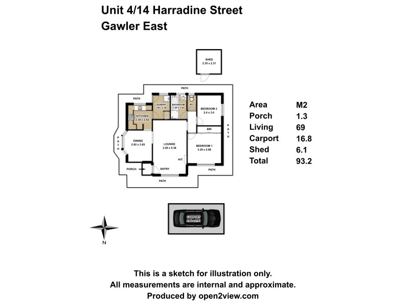 4/14 Harradine Street, Gawler East SA 5118 Floorplan