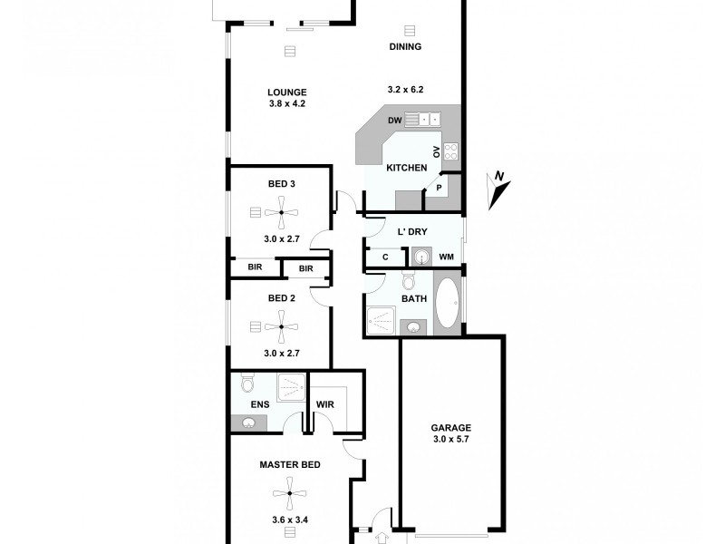 46 Easton Drive, Gawler East SA 5118 Floorplan