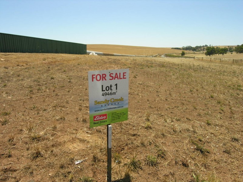 Lot 1 Station Place, Sandy Creek SA 5350