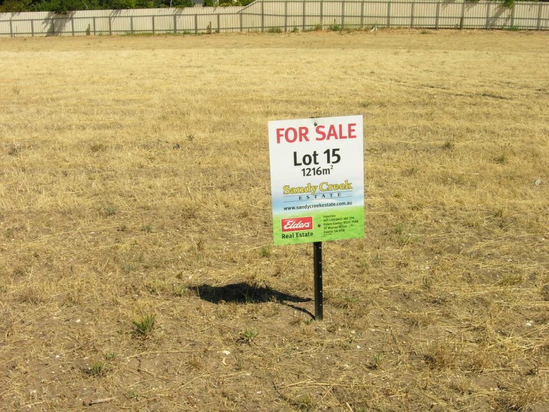 Lot 15 Station Place, Sandy Creek SA 5350