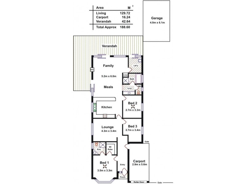 6 Skurray Court, Gawler West SA 5118 Floorplan