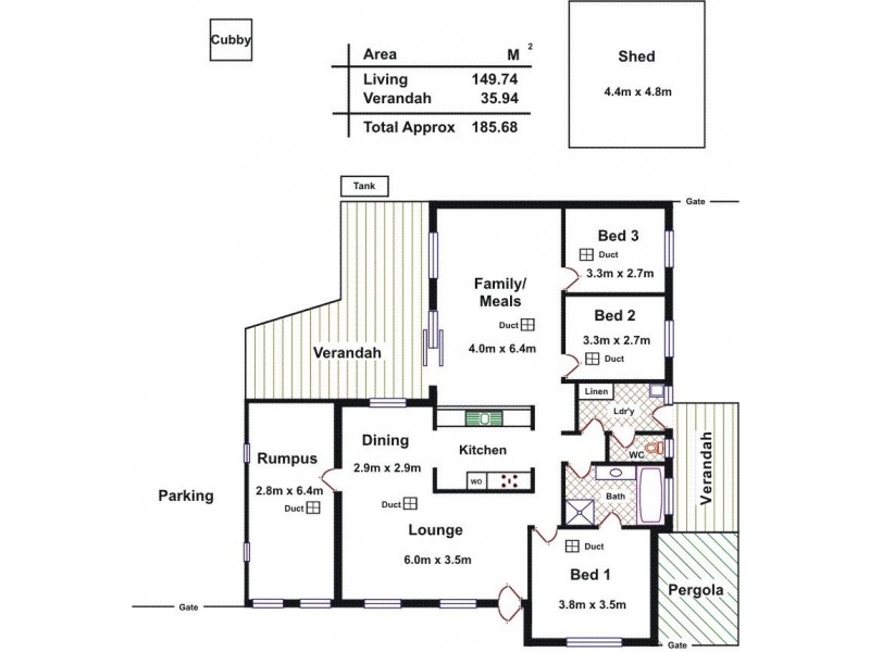 30 Causby Crescent, Willaston SA 5118 Floorplan