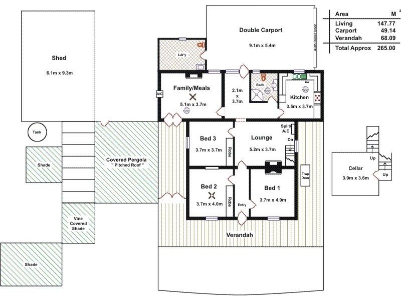 28 Burrows Street, Willaston SA 5118 Floorplan