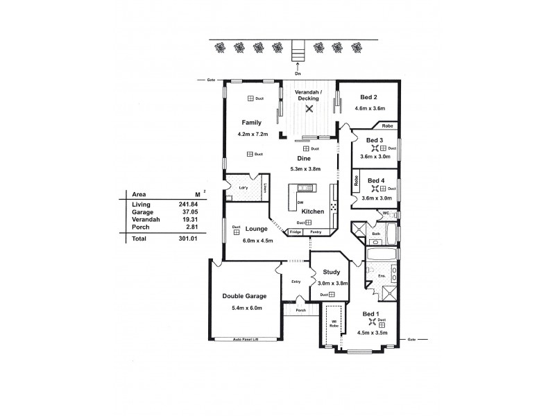 33 Colville Drive, Willaston SA 5118 Floorplan