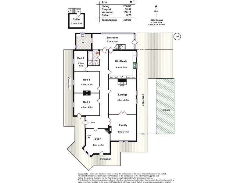 8 Lyndoch Road, Gawler East SA 5118 Floorplan