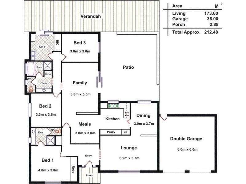 49 Fradd Road, Angle Vale SA 5117 Floorplan