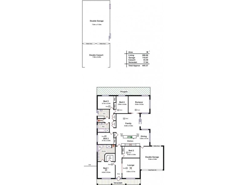 7 Glenfield Circuit, Angle Vale SA 5117 Floorplan