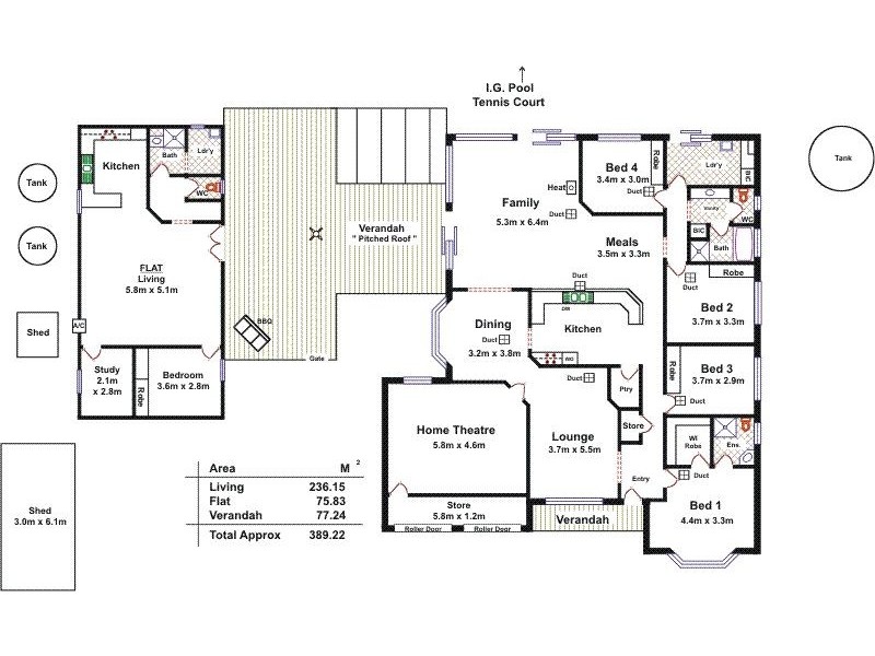 19 Bethesda Road, Lewiston SA 5501 Floorplan