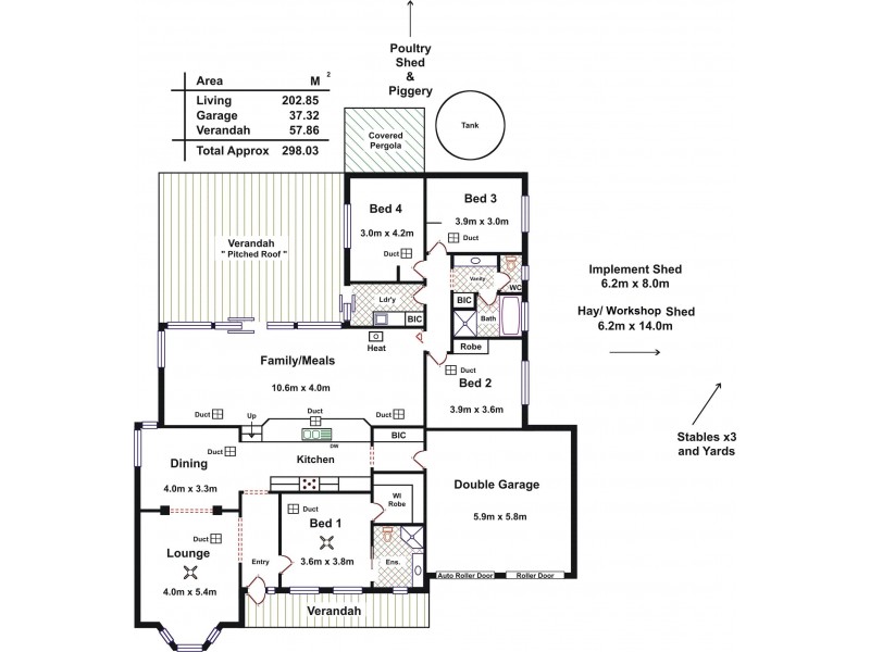Lot 302 South Street, Hamley Bridge SA 5401 Floorplan