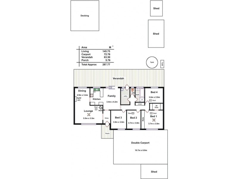 5 Carlisle Street, Williamstown SA 5351 Floorplan