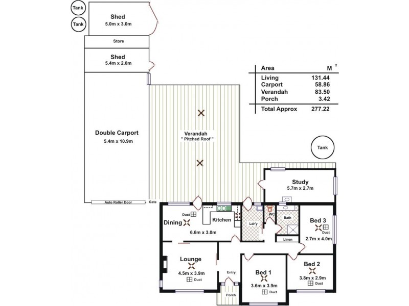 21 Wild Street, Williamstown SA 5351 Floorplan