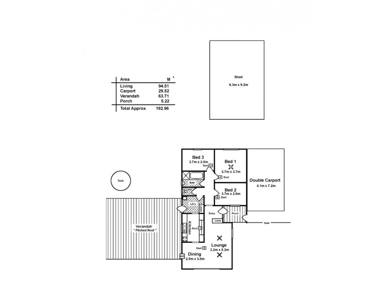 6 (Lot 18) Oldham Street, Wasleys SA 5400 Floorplan