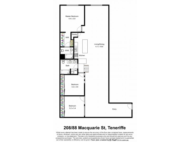 208/88 Macquarie Street, Teneriffe QLD 4005
