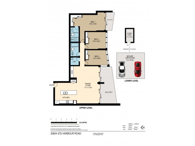 20604 37 Harbour Road, Hamilton QLD 4007 Floorplan