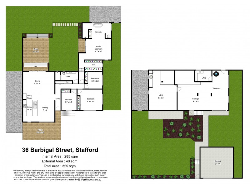 36 Barbigal Street, Stafford QLD 4053 Floorplan