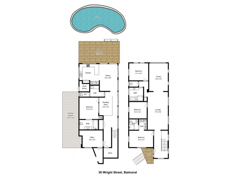 36 Wright Street, Balmoral QLD 4171 Floorplan