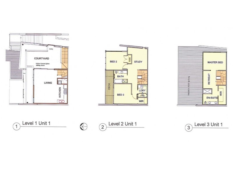1/15 Halford Street, Newstead QLD 4006 Floorplan