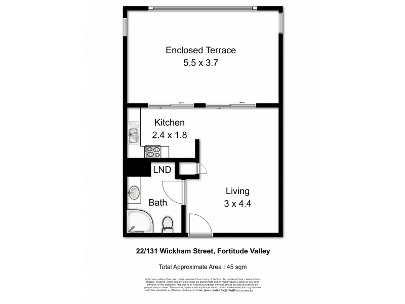 22/131 Wickham Street, Fortitude Valley QLD 4006