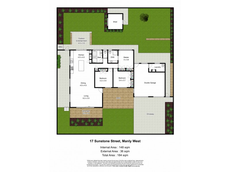 17 Sunstone Street, Manly West QLD 4179 Floorplan
