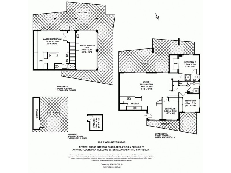 18/215 Wellington Road, Kangaroo Point QLD 4169 Floorplan