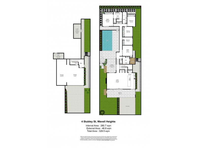 4 Stubley Street, Wavell Heights QLD 4012 Floorplan