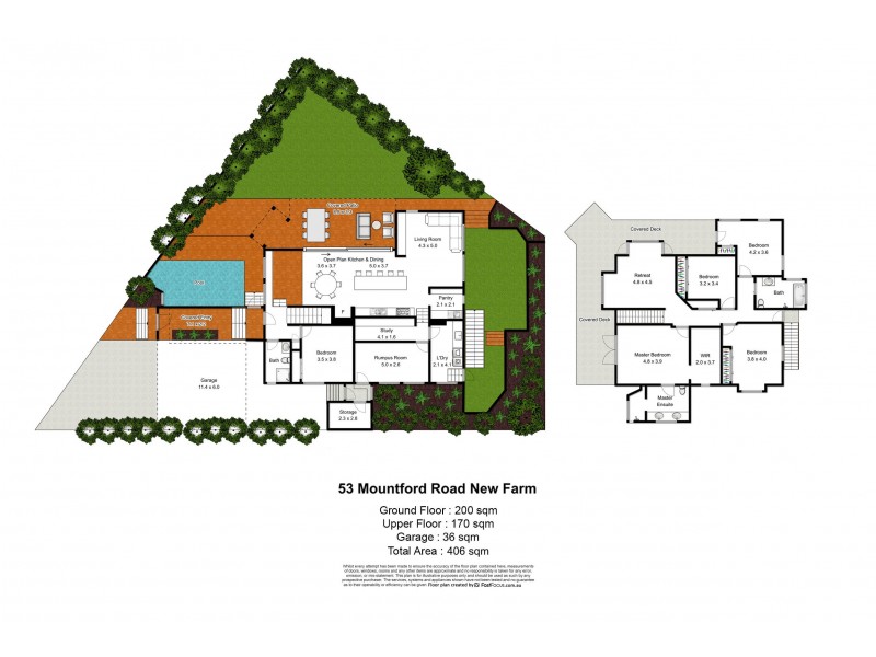 53 Mountford Road, New Farm QLD 4005 Floorplan
