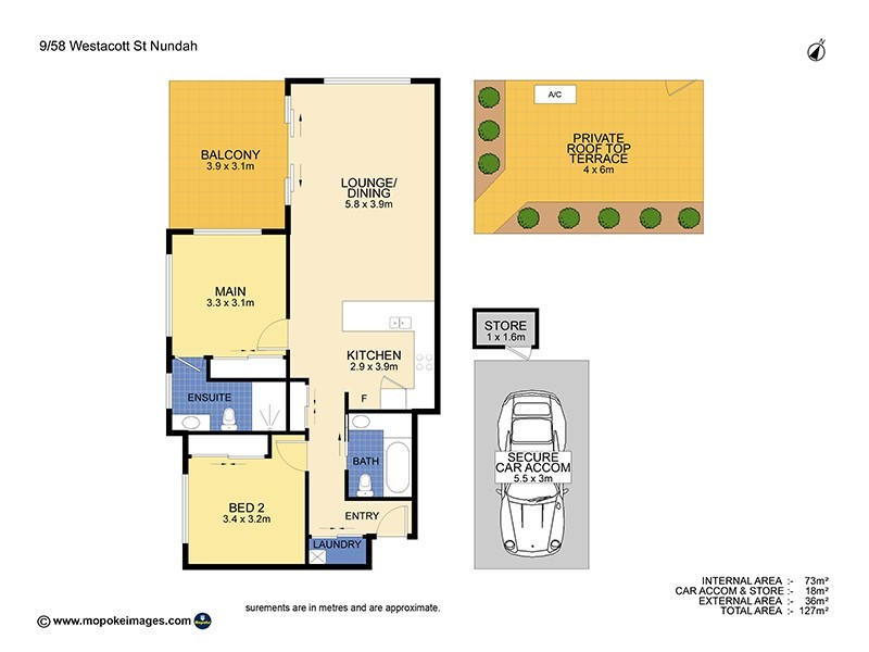 9/58 Westacott Street, Nundah QLD 4012 Floorplan