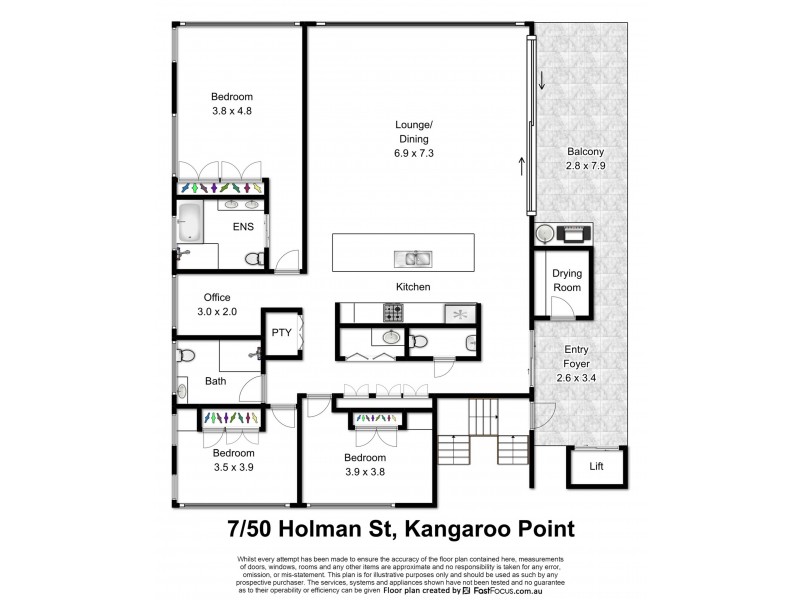 7/50 Holman Street, Kangaroo Point QLD 4169