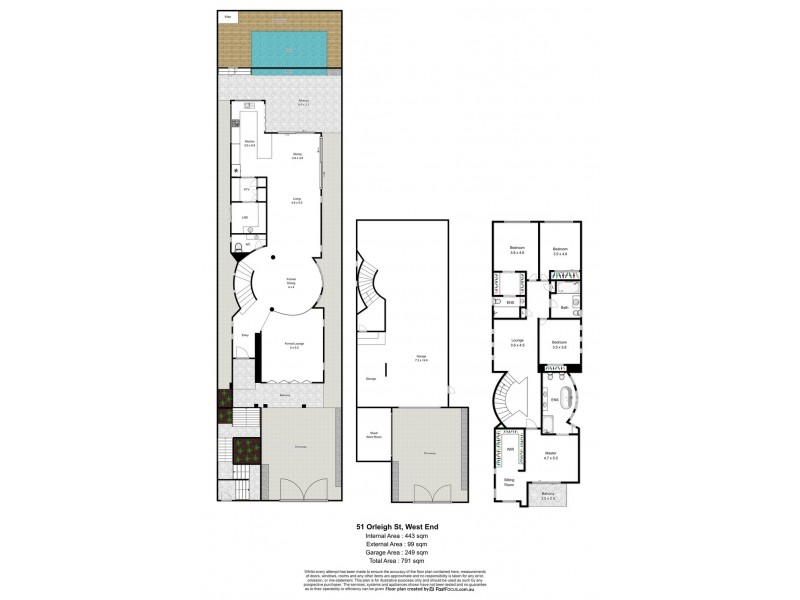 51 Orleigh Street, West End QLD 4101 Floorplan