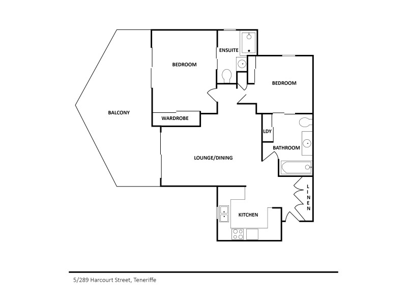 5/289 Harcourt Street, Teneriffe QLD 4005 Floorplan