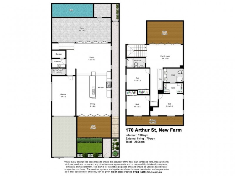 170 Arthur Street, Fortitude Valley QLD 4006 Floorplan
