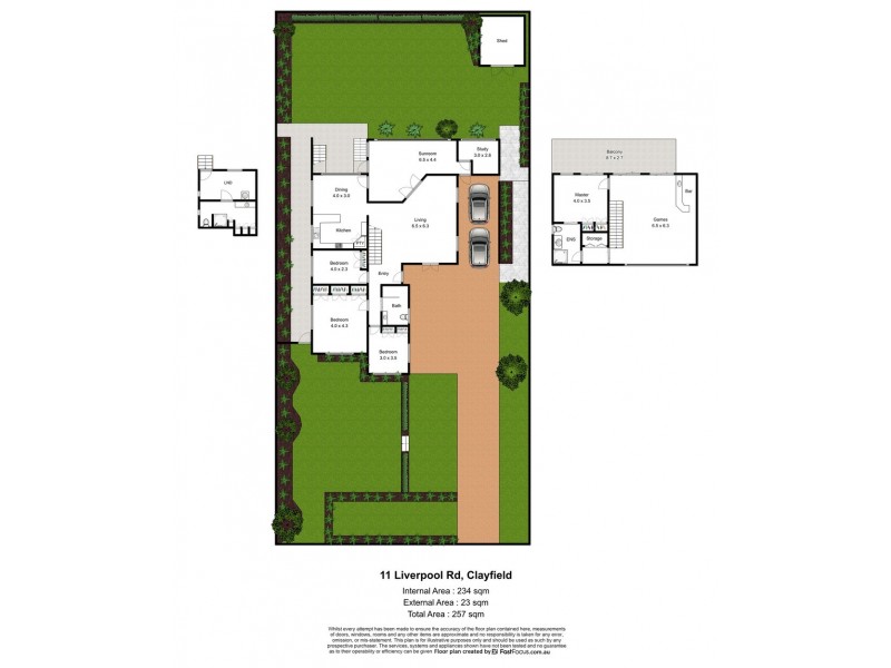 11 Liverpool Road, Clayfield QLD 4011 Floorplan