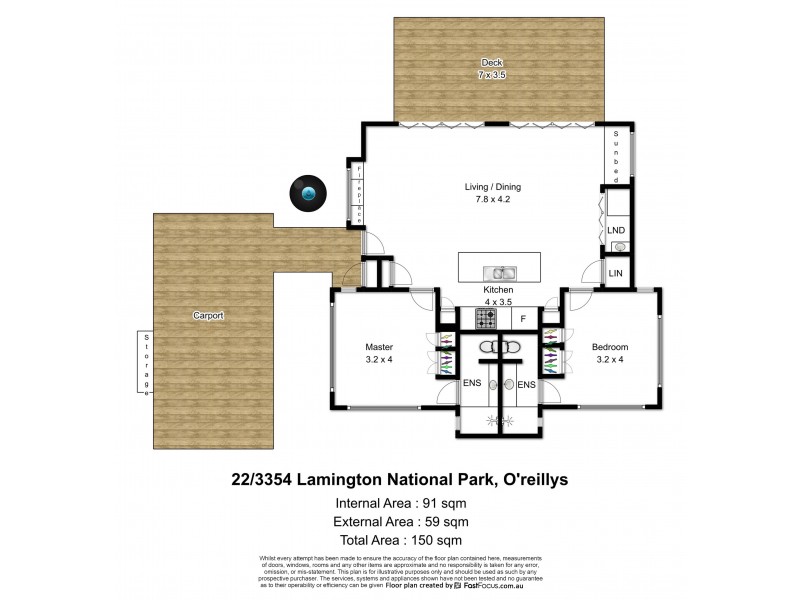 22/3544 Lamington National Park Road, Canungra QLD 4275 Floorplan