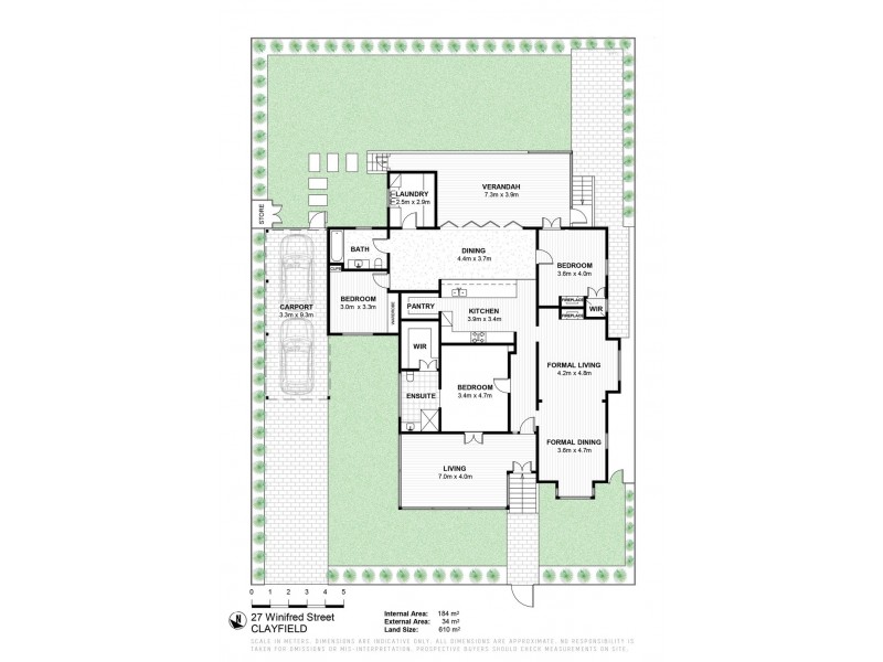 27 Winifred Street, Clayfield QLD 4011 Floorplan