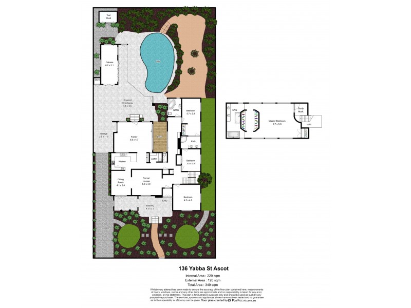 136 Yabba Street, Ascot QLD 4007 Floorplan