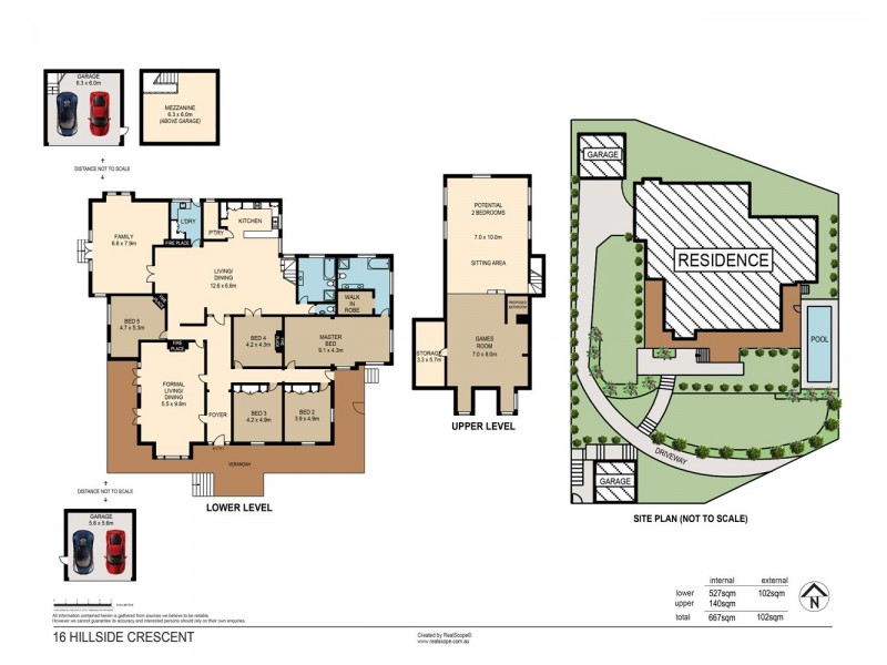 16 Hillside Crescent, Hamilton QLD 4007 Floorplan
