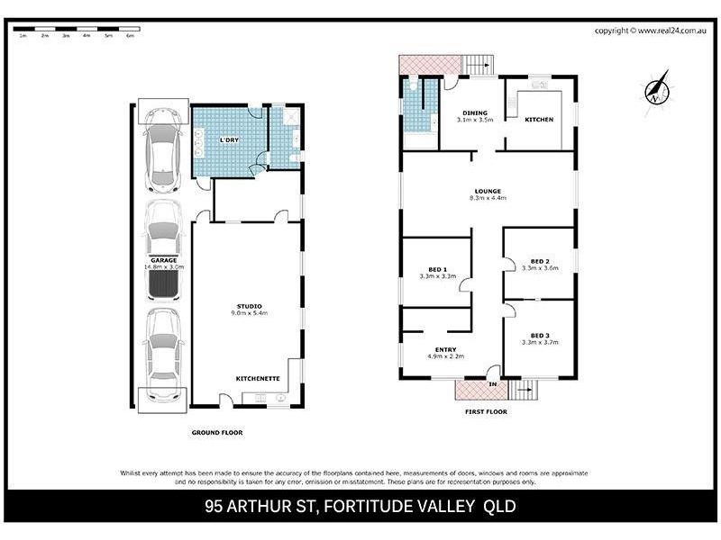 95 Arthur Street, Fortitude Valley QLD 4006 Floorplan