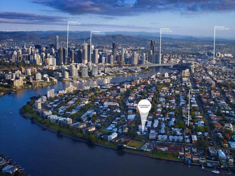 34 Turner Avenue / Corner of Oxlade Drive, New Farm QLD 4005