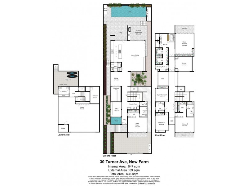 30 Turner Avenue, New Farm QLD 4005 Floorplan