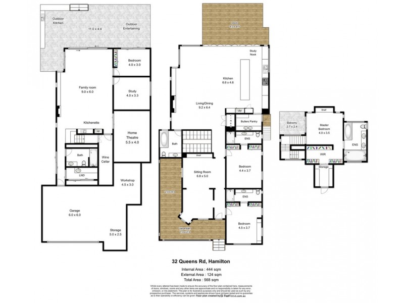32 Queens Road, Hamilton QLD 4007 Floorplan