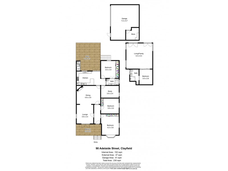 90 Adelaide Street, Clayfield QLD 4011 Floorplan