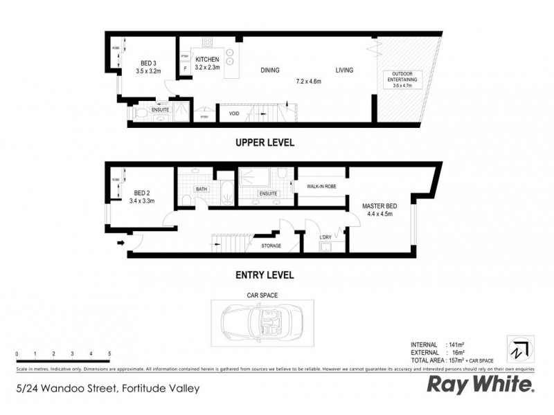 5/24 Wandoo Street, Fortitude Valley QLD 4006 Floorplan