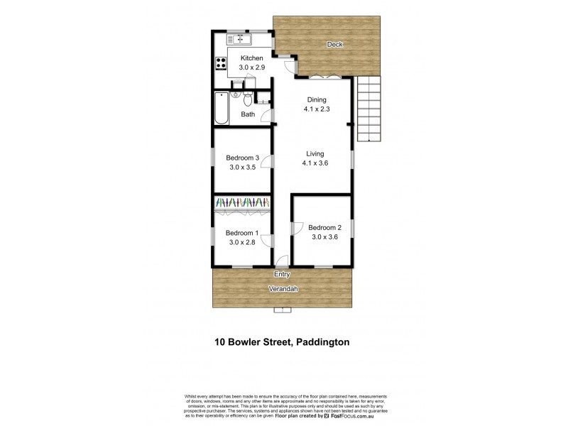10 Bowler Street, Paddington QLD 4064 Floorplan