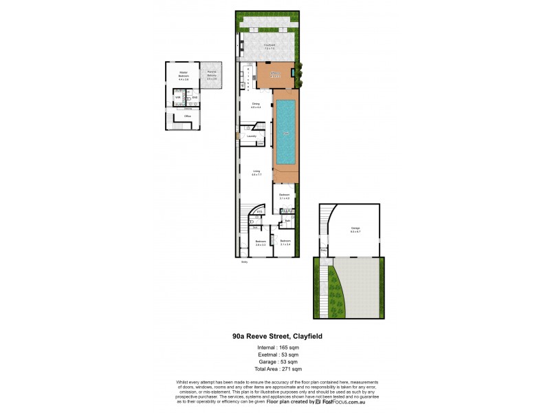 90a Reeve Street, Clayfield QLD 4011 Floorplan