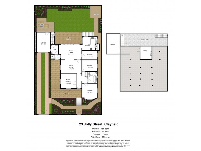 23 Jolly Street, Clayfield QLD 4011 Floorplan