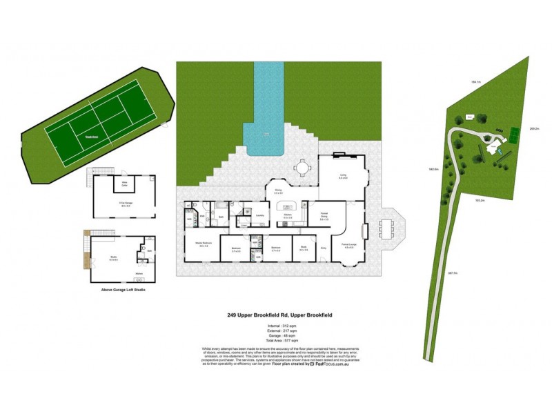 249 Upper Brookfield Road, Upper Brookfield QLD 4069 Floorplan