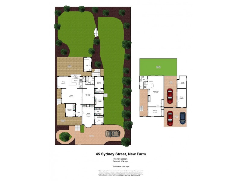 45 Sydney Street, New Farm QLD 4005 Floorplan