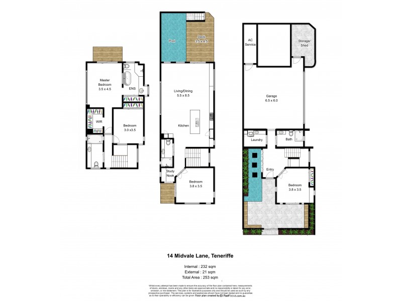 14 Midvale Lane, Teneriffe QLD 4005