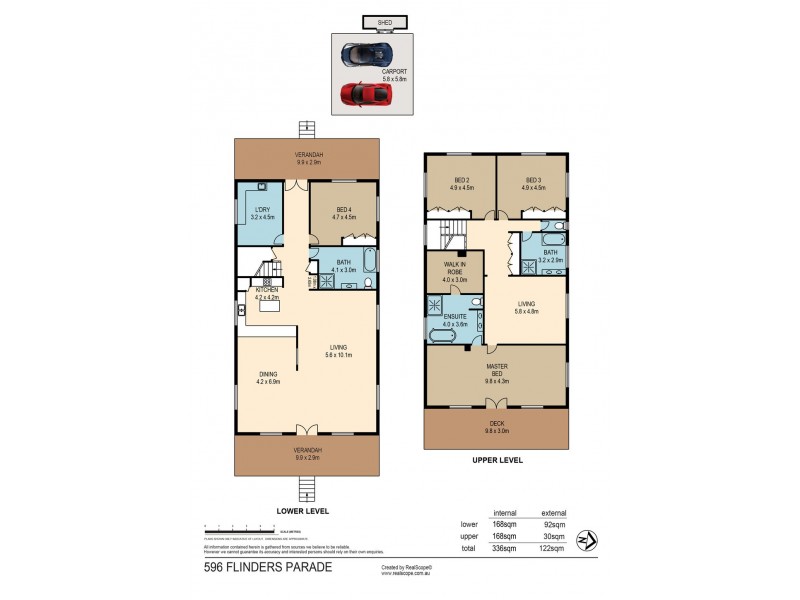 596 Flinders Parade, Brighton QLD 4017 Floorplan